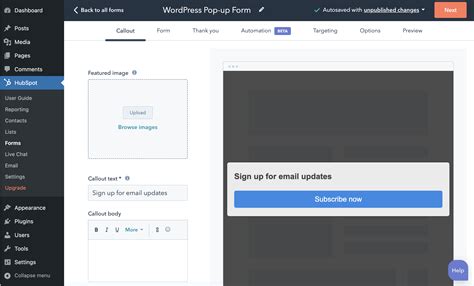 Popup Builder for WordPress .